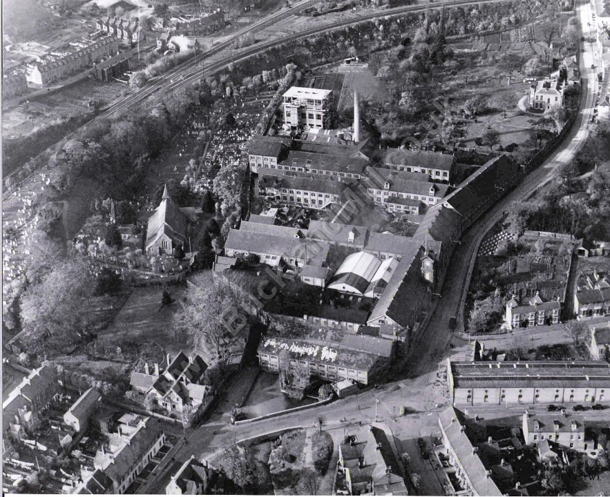 1947 buckland mill from the air