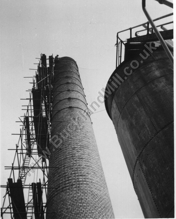 1956 brick chimney demolition a